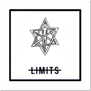 No Limits Merkaba White #8 Posters and Art